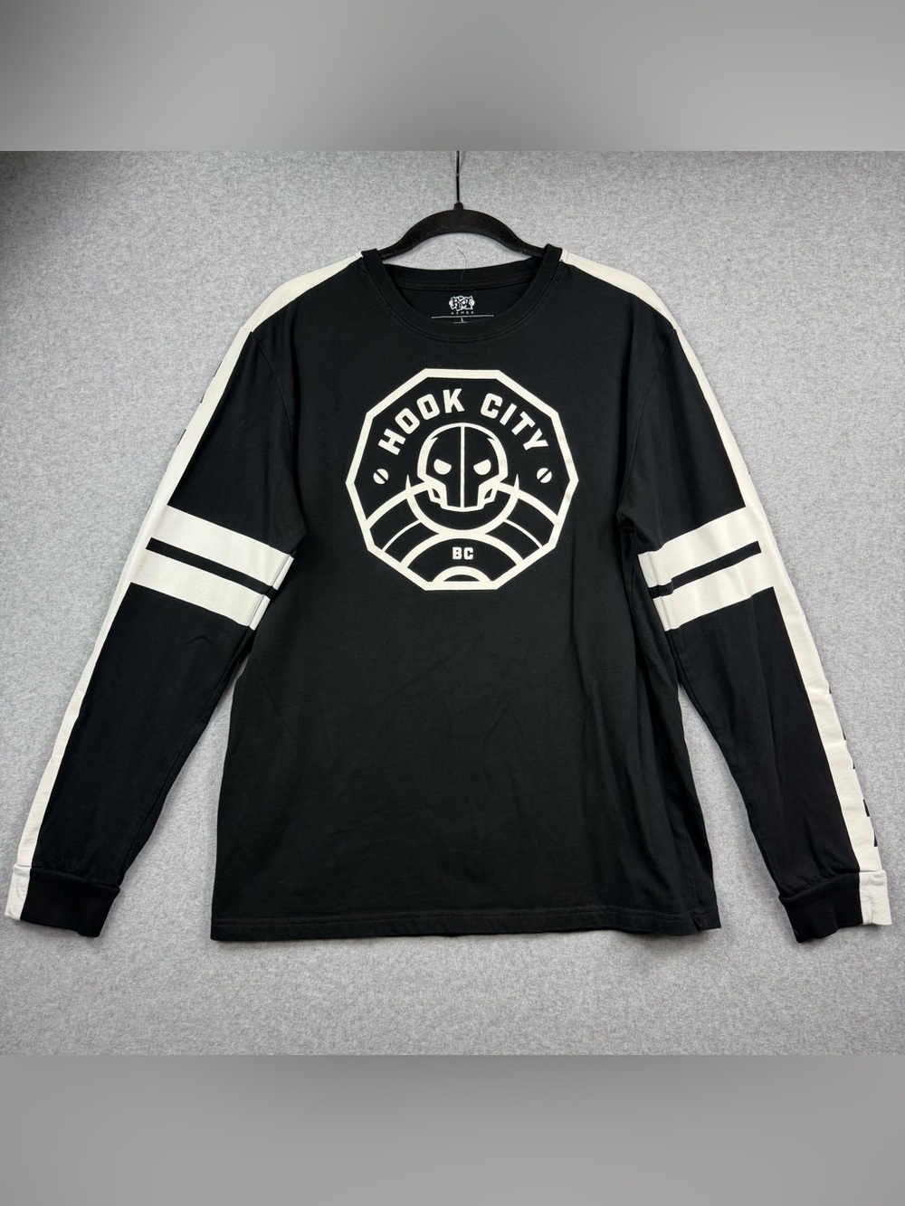 Riot Games League of Legends Blitz Crank Hook City Long Sleeve Mens Size Large